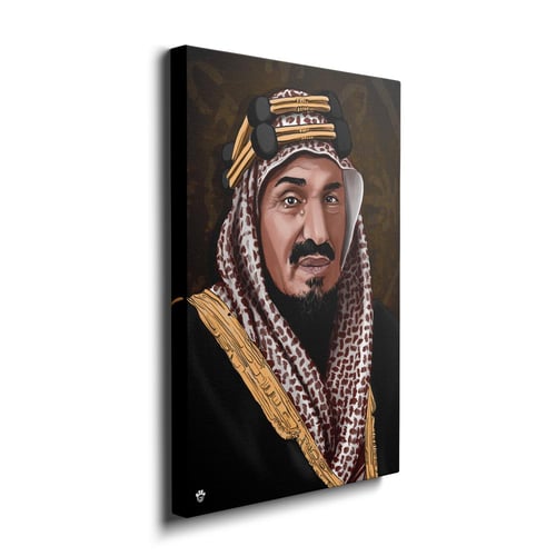 لوحة الملك عبد العزيز