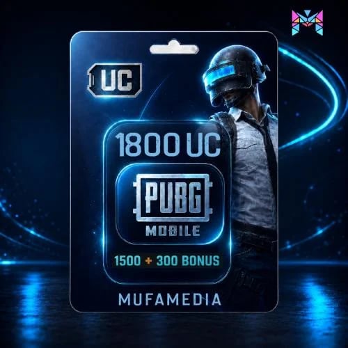 Pubg USD 25 (1500 + Free 300 UC) (Top Up)
