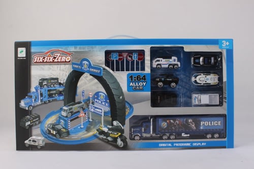 الشاحنة و المدار - سيارة الشرطة