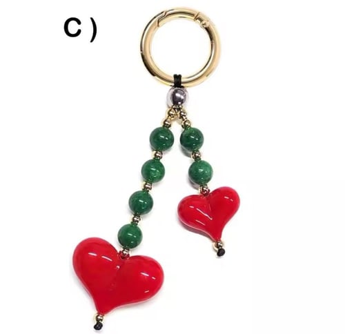 Key/Bag Heart Charm