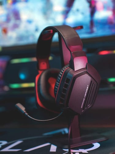 سماعة ألعاب GX10 – خفيفة الوزن بتصميم مميز للـ PC...