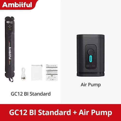 شريط إضاءة متنقل USB قابل للنفخ والطي للتخييم