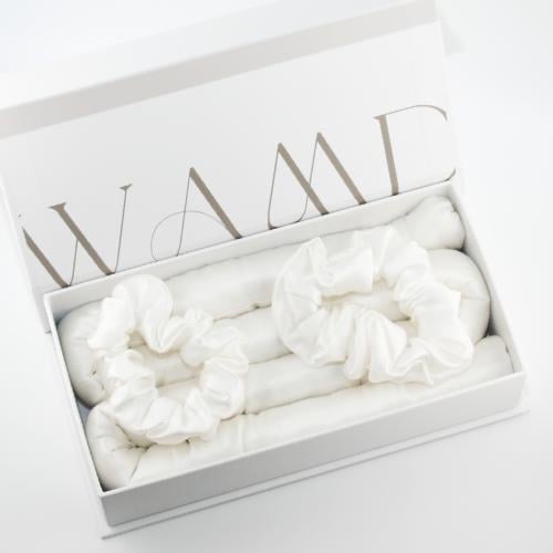 White Heatless Curling Set