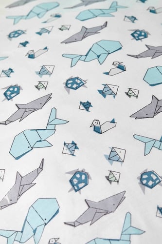 تلبيسة لحاف صيفي بدون حشو 4 قطع