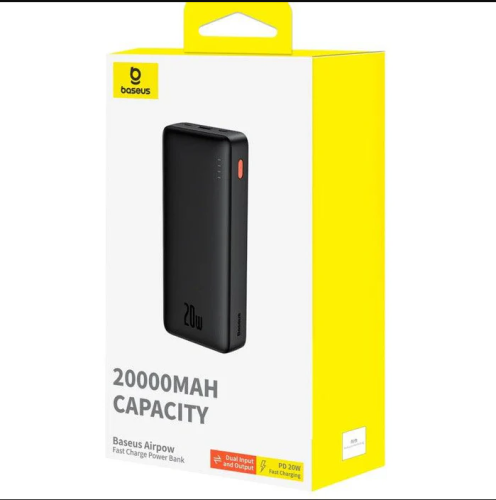 أقوى بطارية متنقلة للجوال بسعة 20000 مللي امبير وب...