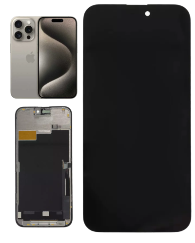 شاشة ايفون 15 برو ماكس وكالة مجدد