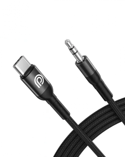 Phone Planet PP-AUXL-120-BK - كابل صوتي مُحَوِّل م...