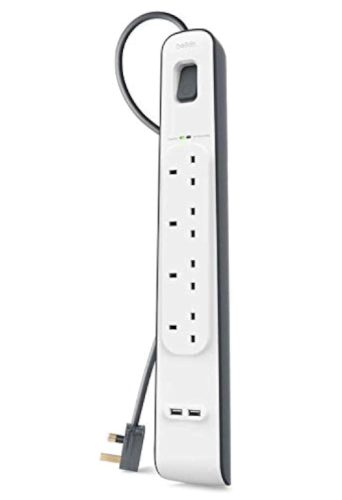 توصيلة كهرب من بلكن 4 منافذ كهرب 2 يو ا سبي