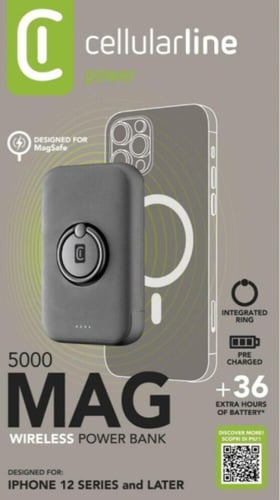 بطارية بقوة 5000 مللي امبير لاسلكية مع منفذ شحن تا...