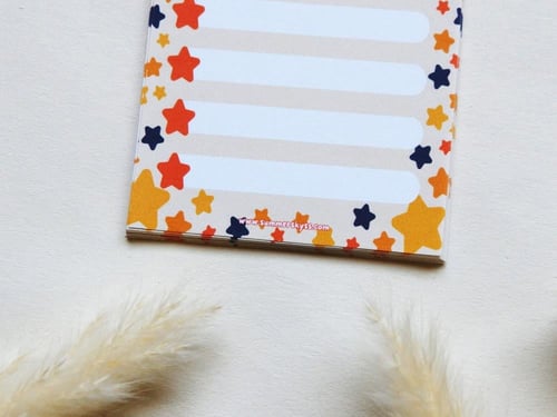 ورق ملاحظات To Do List بتصميم stars