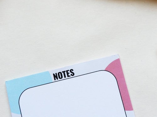 ورق ملاحظات 1