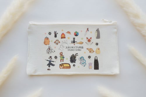 محفظة قماشية بتصميم Studio Ghibli