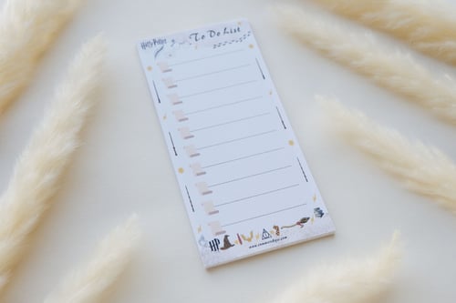 ورق ملاحظات To Do List بتصميم Harry Potter
