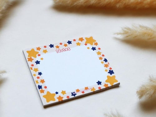 ورق ملاحظات stars