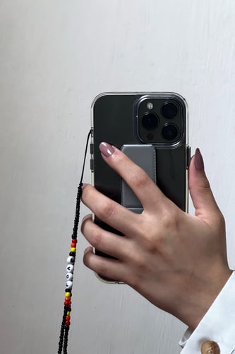 تعليقة زينة للجوال LOVE (برتقالي)