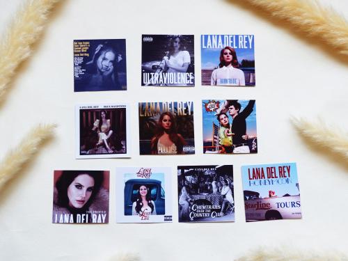 مجموعه ملصقات البومات Lana Del Rey