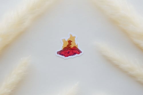 مجموعة ملصقات بتصميم كشتة بر