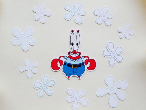 مجموعة ملصقات بتصميم Spongebob