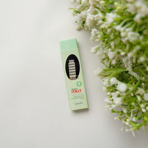 ممحاة ملونه بتصميم مدينه بإحداثيات (الوان متعددة)