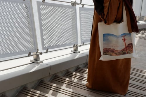 توت باق Tote bag من القطن بتصميم Wild