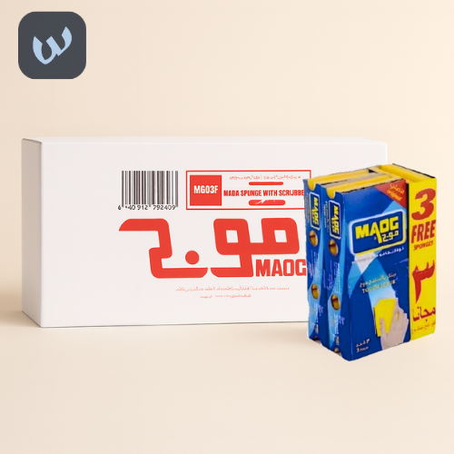كرتون اسفنج موج للجلي بالجملة