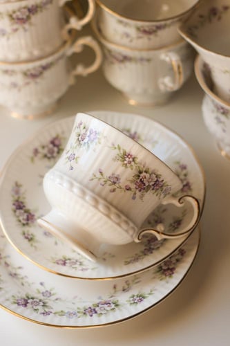 مجموعة شاي إليزابيثان شانتلي