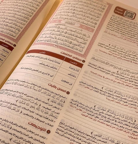 القرآن تدبر وعمل مقاس كبير جوامعي