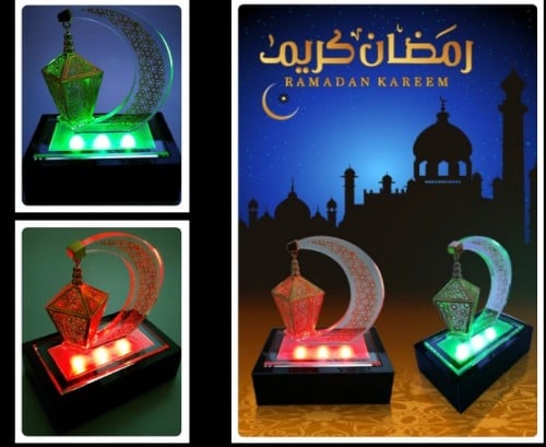 مجسم هلال رمضان