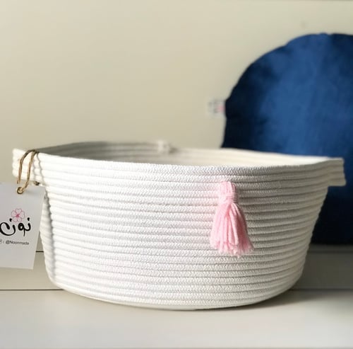 سلة رناد قطن دائري