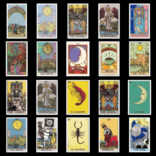 ملصقات التاروت | 50 ملصق