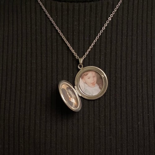 قلادة دائرية | مقاومة للصدأ