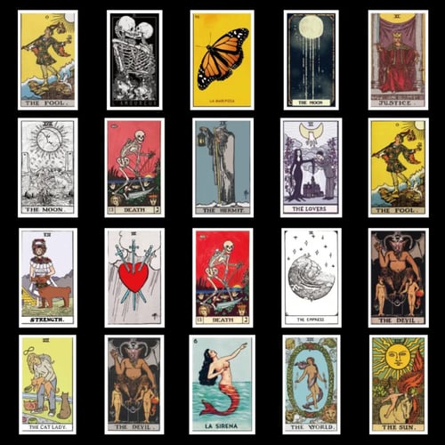 ملصقات التاروت | 50 ملصق