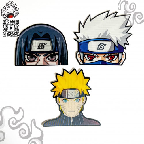 ستيكرات ثلاثية الابعاد - ناروتو (ناىوتو / كاكاشي /...