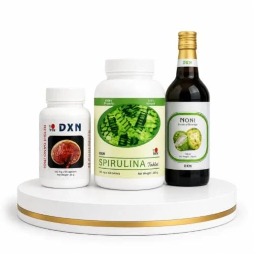 باقة البداية من DXN | ريشي وسبيرولينا ومورينزي