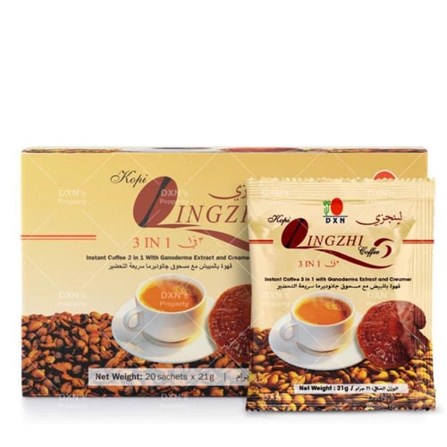 قهوة لينجزي 3 في 1 بسكر