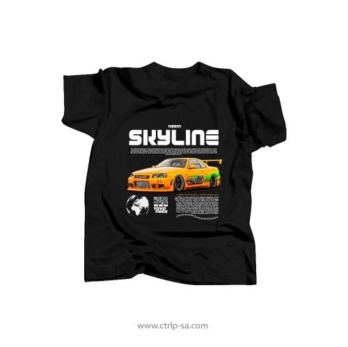 تيشيرت SKYLINE X SUPRA