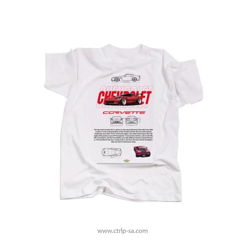 تيشيرت Chevrolet Corvette C6 – القوة بتفاصيلها الد...