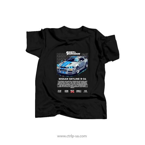 تيشيرت SKYLINE GTR34