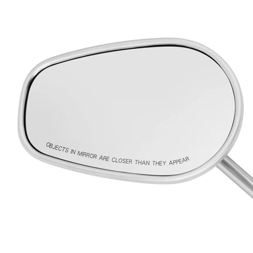 مرايا جانبية للرؤية الخلفية لون BLACK-CHROME لدراج...