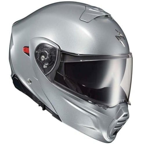 خوذة سكوربيون Exo Gt930 المتحولة باللون الفضي