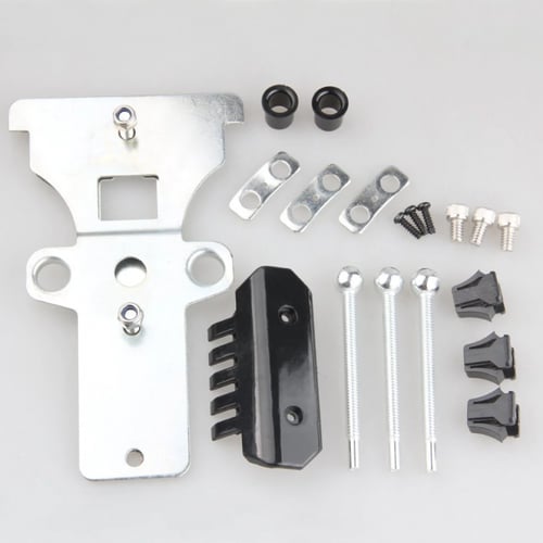 كروم / اسود اضائه امامية مصابيح مزدوجة هارلي رود ق...