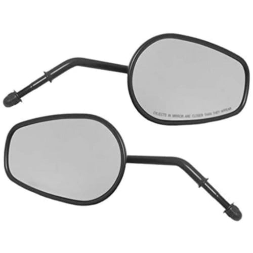 مرايا طويل الجذع باللون الأسود من Harddrive لدراجا...