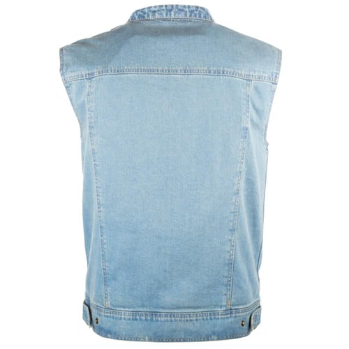 سترة قماش جينز لون أزرق من Highway 21 كلوب ستايل م...