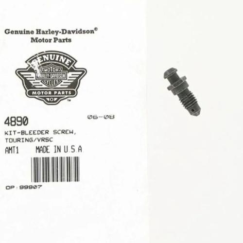 طقم مسمار تنفيس للفرامل من Harley Davidson لدراجات...