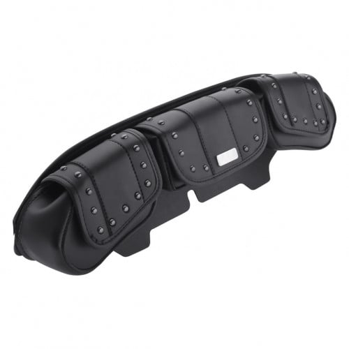 حقيبة للزجاج الامامي بثلاثة جيوب لدراجات هارلي أسو...