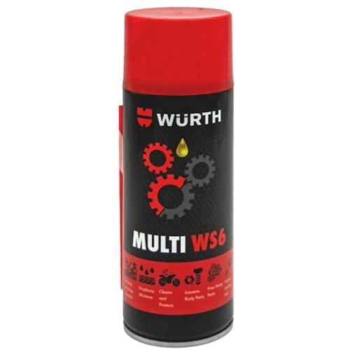 زيت تشحيم وتنضيف Wurth Multi WS6-400ML