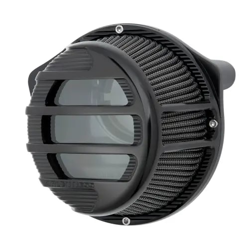 Sidekick Air Purifier, Black/CHROME by Arlen Ness for Harley Touring Softail 2023.5-2026