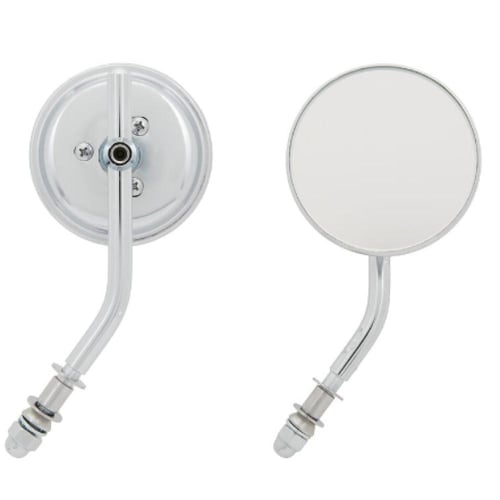 مرآة دائريه كروم مقاس 4 بوصات L/R من Harddrive لدر...