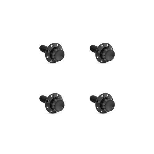 Arlen Ness 12-Point Titanium Windshield Hardware Kit For Harley Touring 2015-2023