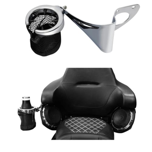 حامل أكواب للراكب الخلفي لدراجات هارلي تورنيق 2014...